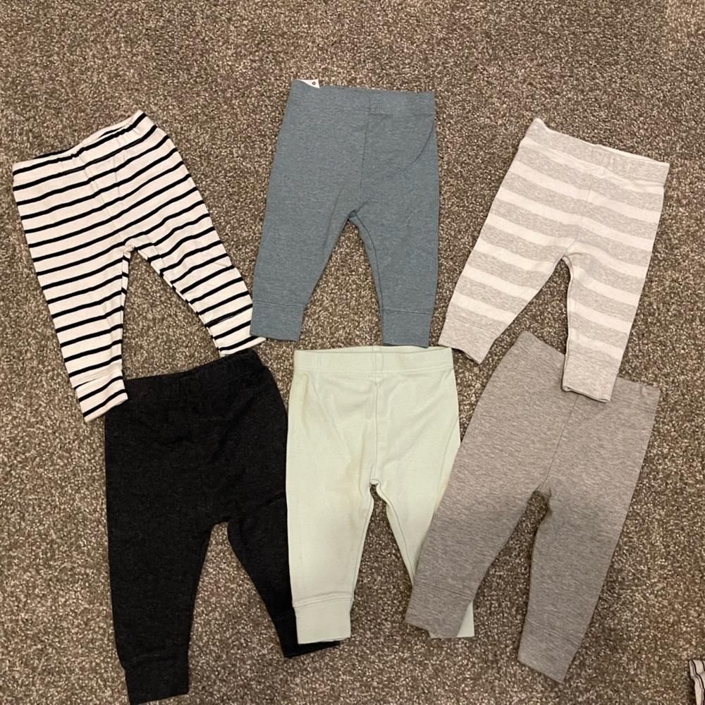 Newborn slim fitting pants bundle